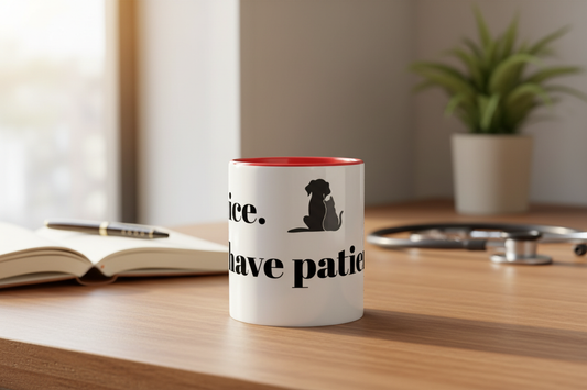 Be Nice I Have Patients Mug Lifestyle