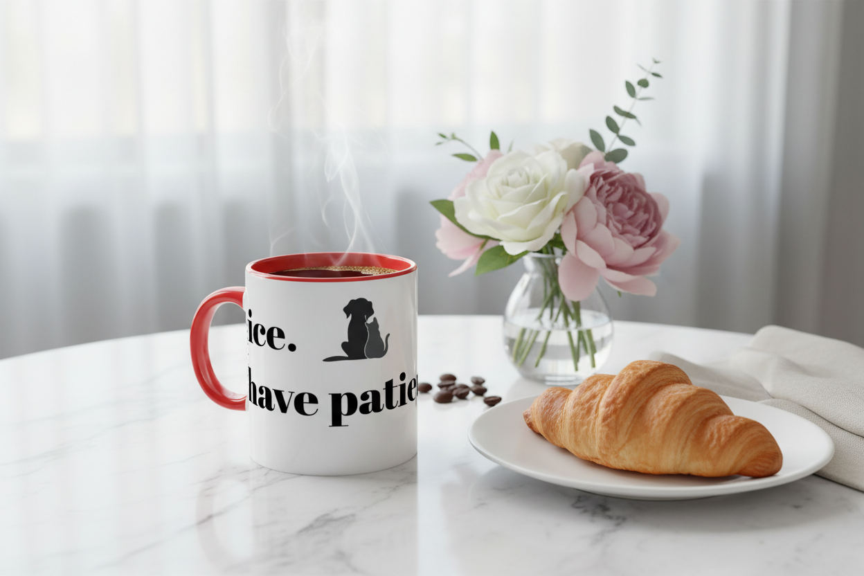 'Be nice. I have Patients' Mug Mockup