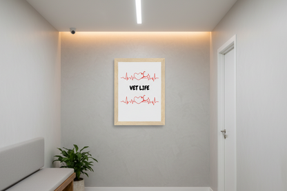 Heartbeat Heroes Wall Art Lifestyle