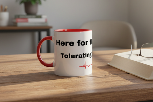 Here for the Animals Mug Lifestyle