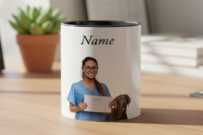Image and Name Personalised Mug Lifestyle