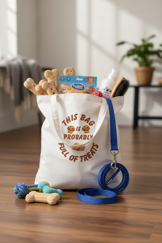Probably Full of Treats Tote Bag Lifestyle