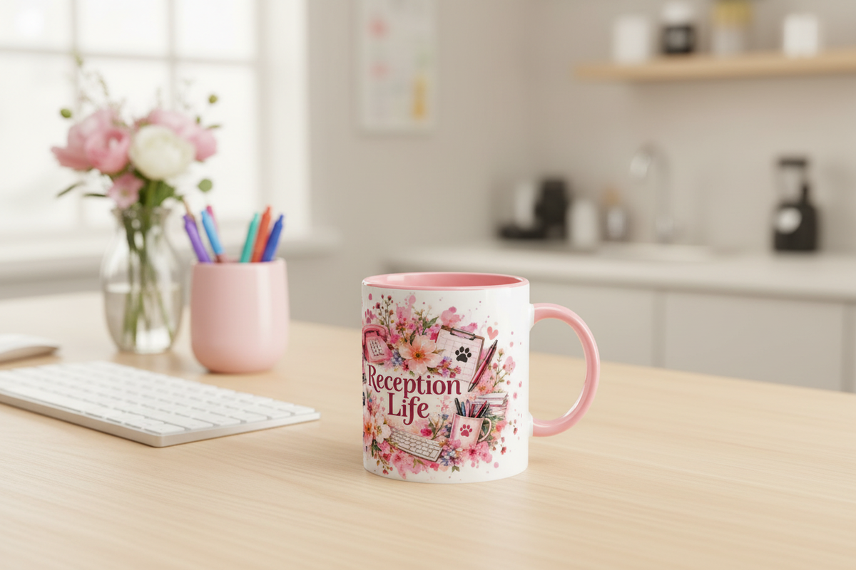 Reception Life in Bloom lifestyle mockup