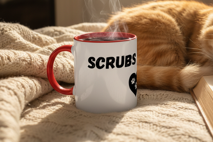 'Scrubs and Paws' Mug Mockup