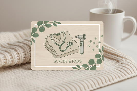 Scrubs & Paws Gift Card - Veterinary