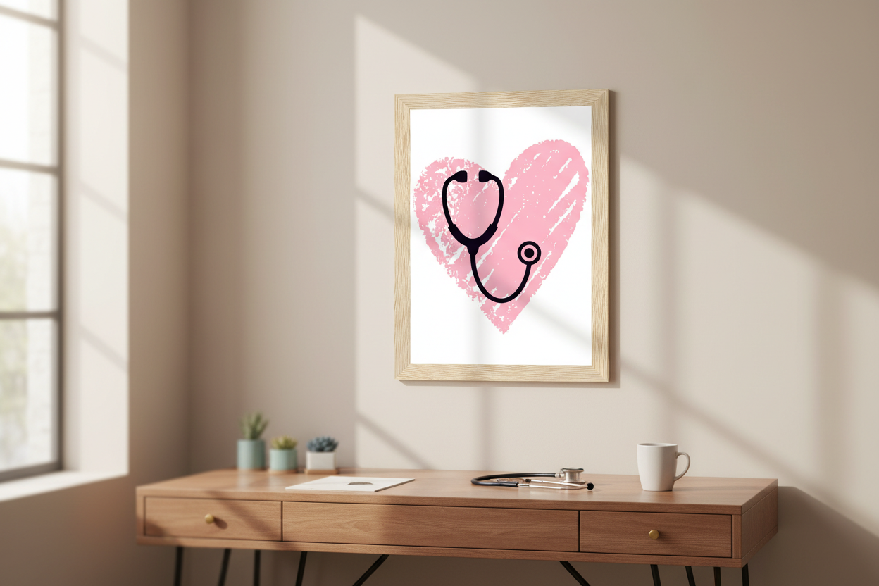 The Pulse of Care Wall Art Lifestyle