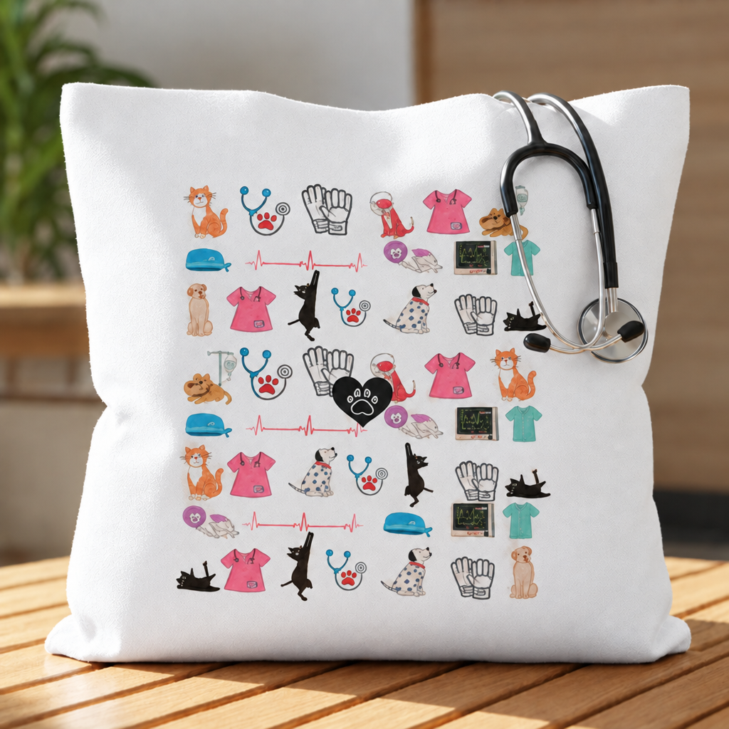 Tote bag lifestyle photo with the top line smoothed out