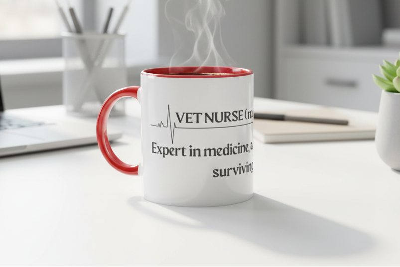 Vet Nurse Expert Mug Lifestyle