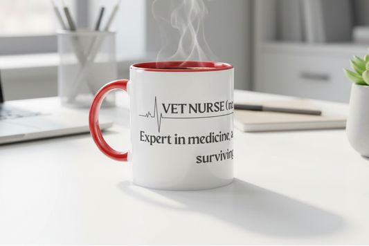 Vet Nurse Expert Mug Lifestyle