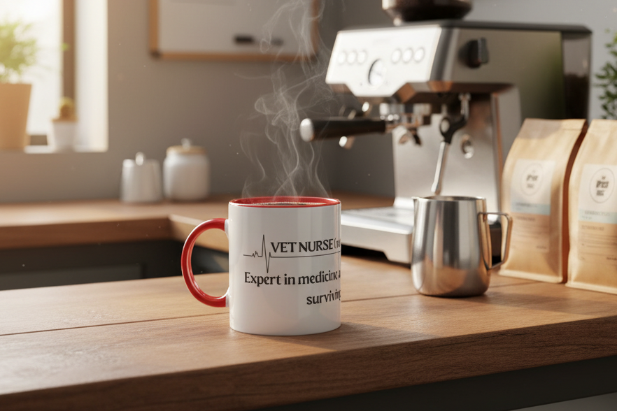 Vet Nurse Expert Mug with Coffee Station