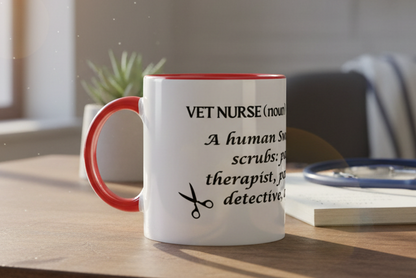 Vet Nurse Life Mug Lifestyle