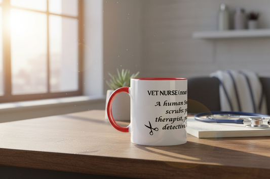 Vet Nurse Life Mug Lifestyle
