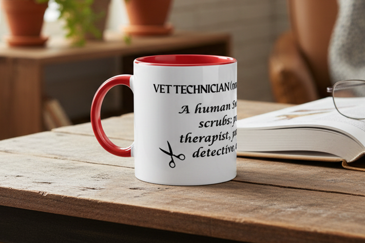 Vet Technician Life Mug Lifestyle